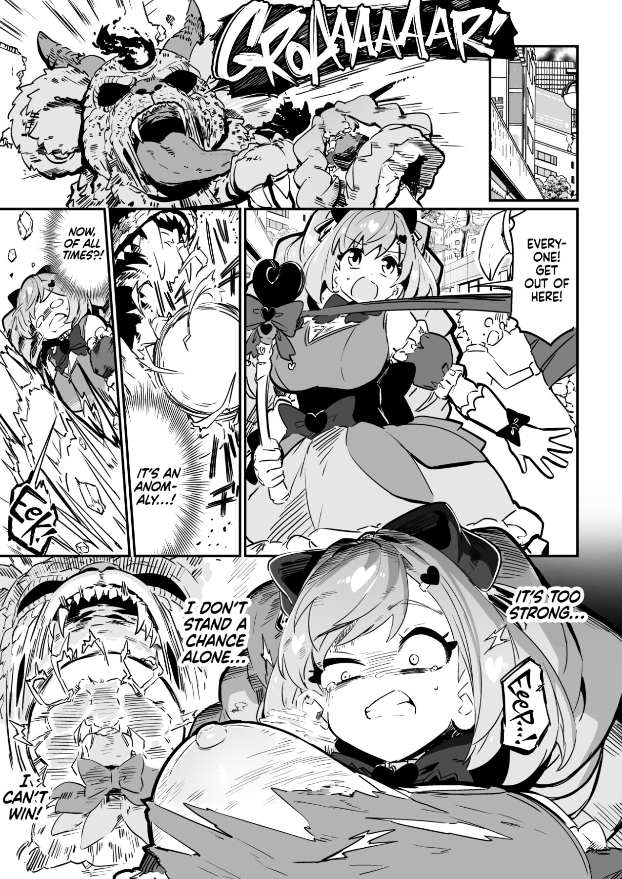 Hentai Manga Comic-Healing (Breaking) a Magical Girl - Only Oji-san Can Cure Her Wounds!-Read-55